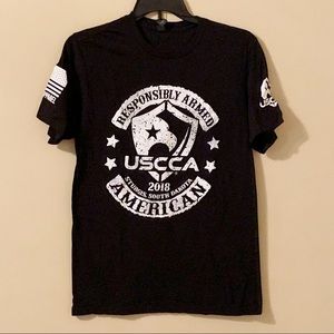 American Armed tee L USCCA
